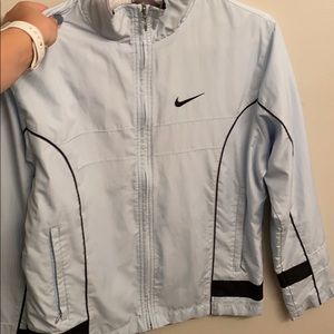 Vintage Light Blue Nike Track Jacket